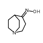 CAS 登录号：763863-99-6， (4E)-N-羟基-1-氮杂双环[3.2.2]壬烷-4-亚胺
