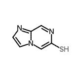 CAS 登录号：763916-91-2， 咪唑并[1,2-a]吡嗪-6-硫醇