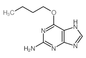 CAS 登录号：76412-62-9， 6-丁氧基-7H-嘌呤-2-胺