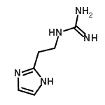 CAS 登录号：764634-95-9， 1-[2-(1H-咪唑-2-基)乙基]胍