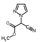 CAS 登录号：764664-92-8， 甲基氰基(1H-吡唑-1-基)乙酸酯