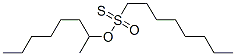 CAS 登录号：7651-62-9， 1-辛烷硫代磺酸 S-辛基酯