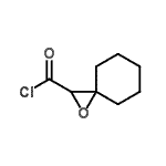 CAS 登录号：76527-44-1， 1-氧杂螺[2.5]辛烷-2-甲酰氯