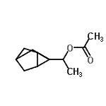 CAS 登录号：76552-05-1， 1-(三环[2.2.1.0<sup>2,6</sup>]庚-1-基)乙基乙酸酯