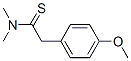 CAS 登录号：76579-52-7， 2-(4-甲氧基苯基)-N,N-二甲基硫代乙酰胺