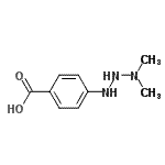 CAS 登录号：765856-10-8， 4-(3,3-二甲基三氮烷基)苯甲酸