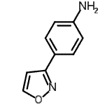 CAS 登录号：765912-47-8， 4-(1,2-恶唑-3-基)苯胺