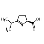 CAS 登录号：766484-93-9， (2S)-5-异丙基-3,4-二氢-2H-吡咯-2-羧酸