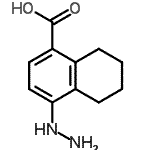 CAS 登录号：766487-95-0， 4-肼基-5,6,7,8-四氢-1-萘甲酸