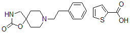 CAS 登录号：76652-72-7， 8-苯乙基-1-氧杂-3,8-二氮杂螺[4.5]癸烷-2-酮,  噻吩-2-羧酸