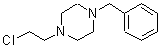 CAS 登录号：7667-37-0， 1-苄基-4-(2-氯乙基)哌嗪