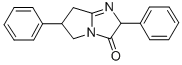 CAS 登录号：76696-79-2， 2,6-二(苯基)-2,5,6,7-四氢吡咯并[2,1-b]咪唑-3-酮