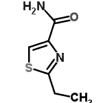 CAS 登录号：76706-66-6， 2-乙基-1,3-噻唑-4-甲酰胺