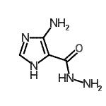 CAS 登录号：76808-69-0， 4-氨基-1H-咪唑-5-甲酰肼