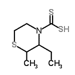 CAS 登录号：768309-79-1， 3-乙基-2-甲基-4-硫代吗啉二硫代甲酸