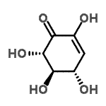 CAS 登录号：76831-86-2， (4S,5R,6S)-2,4,5,6-四羟基-2-环己烯-1-酮