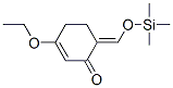 CAS 登录号：76881-18-0， (6E)-3-乙氧基-6-(三甲基硅烷基氧基亚甲基)环己-2-烯-1-酮