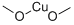 structure of CAS# 76890-98-7, Copper(II) Methoxide