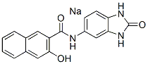 CAS 登录号:76918-62-2, N-(2,3-二氢-2-氧代-1H-苯并咪唑-5-基)-3-羟基萘-2-氨基甲酸钠