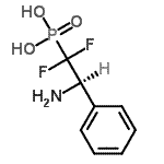 CAS#: 769195-98-4， [(2R)-2-Amino-1,1-difluoro-2-phenylethyl]phosphonic acid