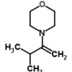 CAS 登录号：7694-49-7， 4-(3-甲基-1-丁烯-2-基)吗啉