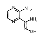 CAS 登录号：76952-35-7， 3-氨基-N-羟基-2-吡嗪甲脒