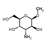CAS 登录号：769870-73-7， 甲基3-氨基-3-脱氧-beta-D-阿卓吡喃糖苷