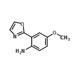 CAS 登录号：769921-95-1， 4-甲氧基-2-(1,3-恶唑-2-基)苯胺