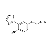 CAS 登录号：769922-05-6， 4-乙氧基-2-(1,3-噻唑-2-基)苯胺