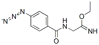 CAS#: 77044-74-7， 4-Azido-N-(2-Ethoxy-2-Iminoethyl)Benzamide