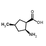 CAS 登录号：770706-28-0， (1R,2S,4S)-2-氨基-4-甲基环戊烷羧酸