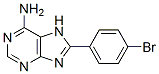 CAS 登录号：77071-04-6， 8-(4-溴苯基)-7H-嘌呤-6-胺