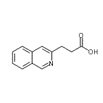 CAS#: 770721-18-1， 3-(3-Isoquinolinyl)propanoic acid