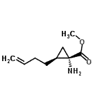 CAS#: 770742-51-3， Methyl (1S,2S)-1-amino-2-(3-buten-1-yl)cyclopropanecarboxylate