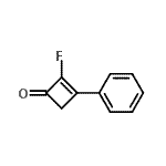 CAS 登录号：771-65-3， 2-氟-3-苯基-2-环丁烯-1-酮