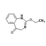 CAS 登录号：771420-11-2， 2-乙氧基-1,4-二氢-5H-1,3-苯并二氮杂卓-5-酮