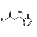 CAS 登录号：771521-69-8， 3-氨基-3-(1H-咪唑-2-基)丙酰胺
