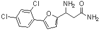 CAS#: 771522-42-0， 3-amino-3-[5-(2,4-dichlorophenyl)-2-furyl]propanamide