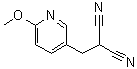 CAS#: 771550-09-5， [(6-Methoxy-3-pyridinyl)methyl]malononitrile