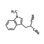 CAS#: 771562-50-6， [(1-Methyl-1H-indol-3-yl)methyl]malononitrile
