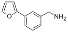 结构式 CAS# 771573-26-3, [3-(2-呋喃基)苯基]甲胺
