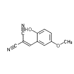 CAS 登录号：771574-72-2， (2-羟基-5-甲氧基苄亚基)丙二腈