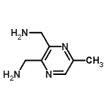 CAS#: 771581-05-6， (5-Methyl-2,3-pyrazinediyl)dimethanamine