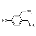 CAS 登录号：771581-06-7， 3,4-二(氨基甲基)苯酚