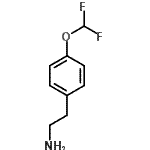 CAS 登录号：771581-14-7， 2-[4-(二氟甲氧基)苯基]乙胺