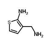 CAS 登录号：771581-41-0， 3-(氨基甲基)-2-噻吩胺