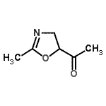 CAS 登录号：77219-16-0， 1-(2-甲基-4,5-二氢-1,3-恶唑-5-基)乙酮