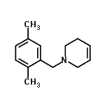 CAS 登录号：772289-00-6， 1-(2,5-二甲基苄基)-1,2,3,6-四氢吡啶