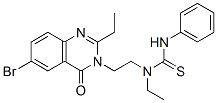 CAS#: 77301-14-5， 1-[2-(6-Bromo-2-Ethyl-4-Oxoquinazolin-3-Yl)Ethyl]-1-Ethyl-3-Phenylthiourea
