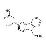 CAS 登录号：773122-09-1， 3-氨基-3-(9-乙基咔唑-3-基)丙酸
